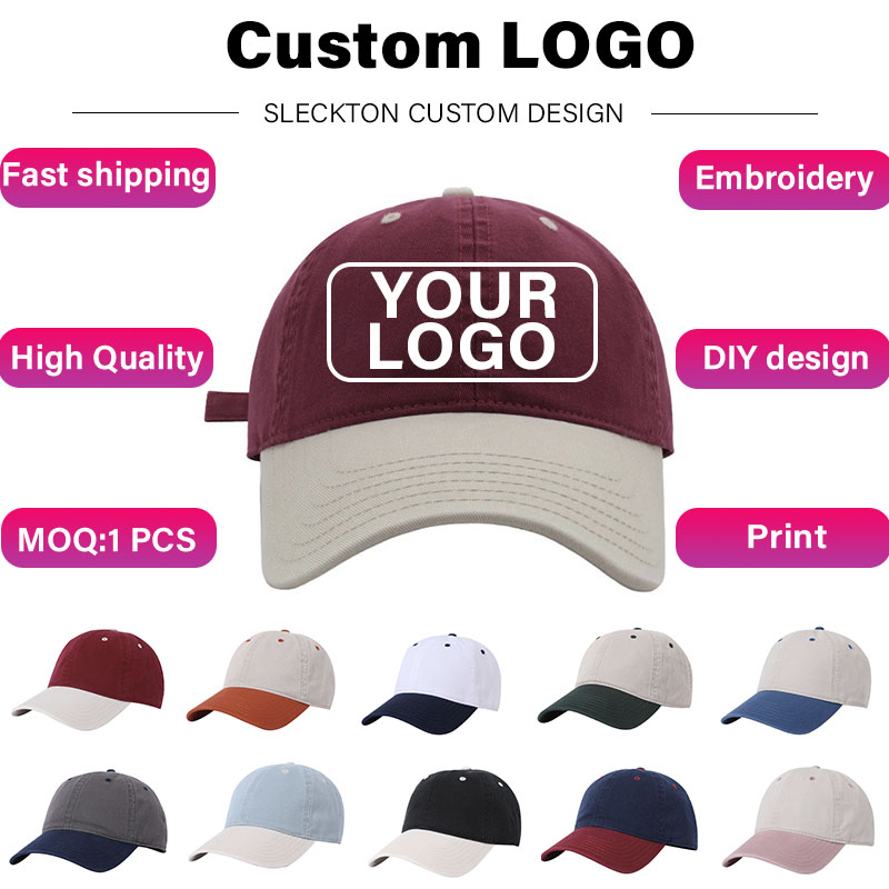 Stussy Bucket Hat - Własne Logo czapka z daszkiem SLECKTON