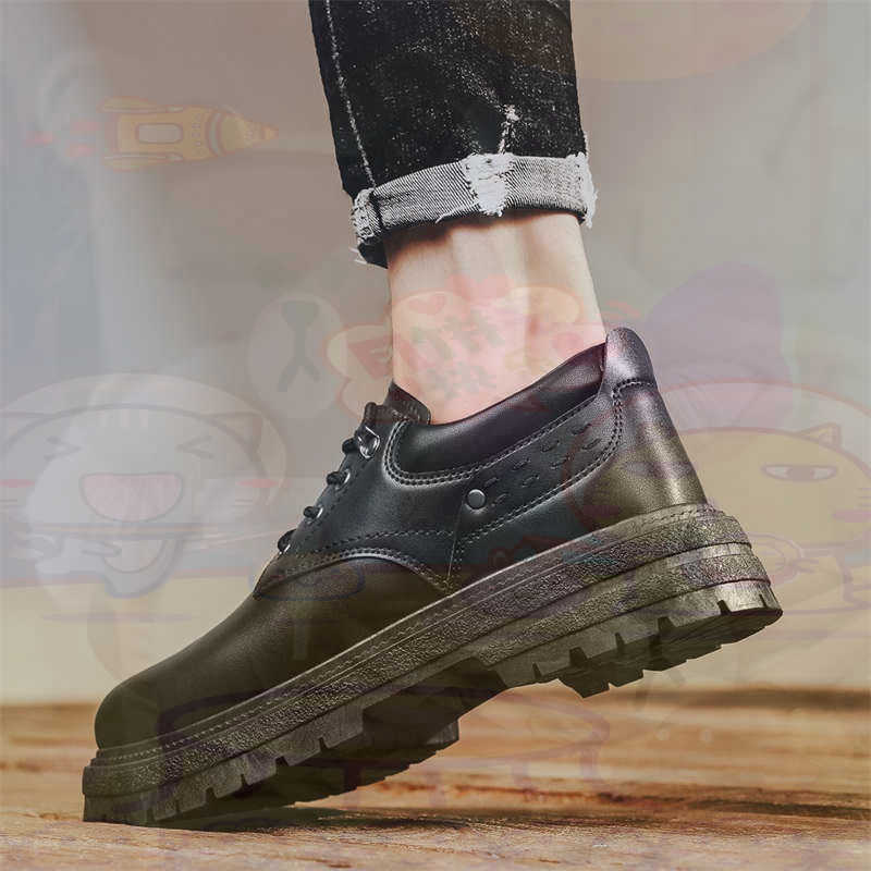Streetwear Brand Italy - Ciemna skóra naturalna Modne tenisówki Tenisowe