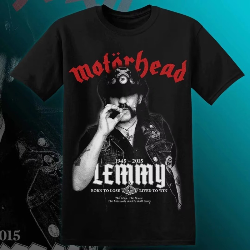 Streetwear Clothing Brand - Koszulka MOTÖRHEAD LEMMY Męska Damska Krótki