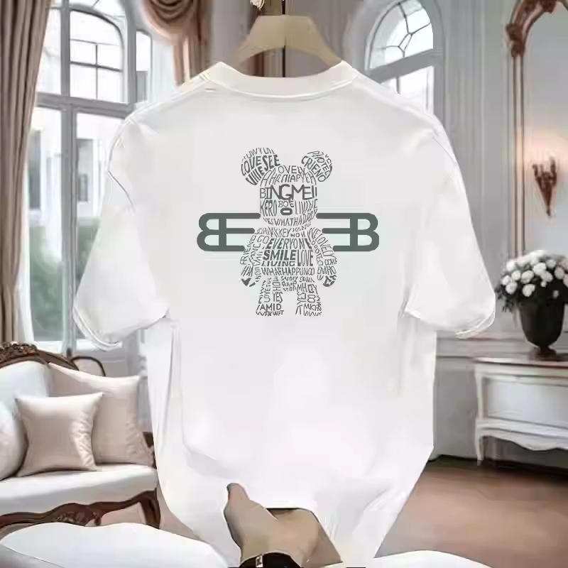 Streetwear Clothing Brand - Męski luksusowy T-shirt ze 100% czystej
