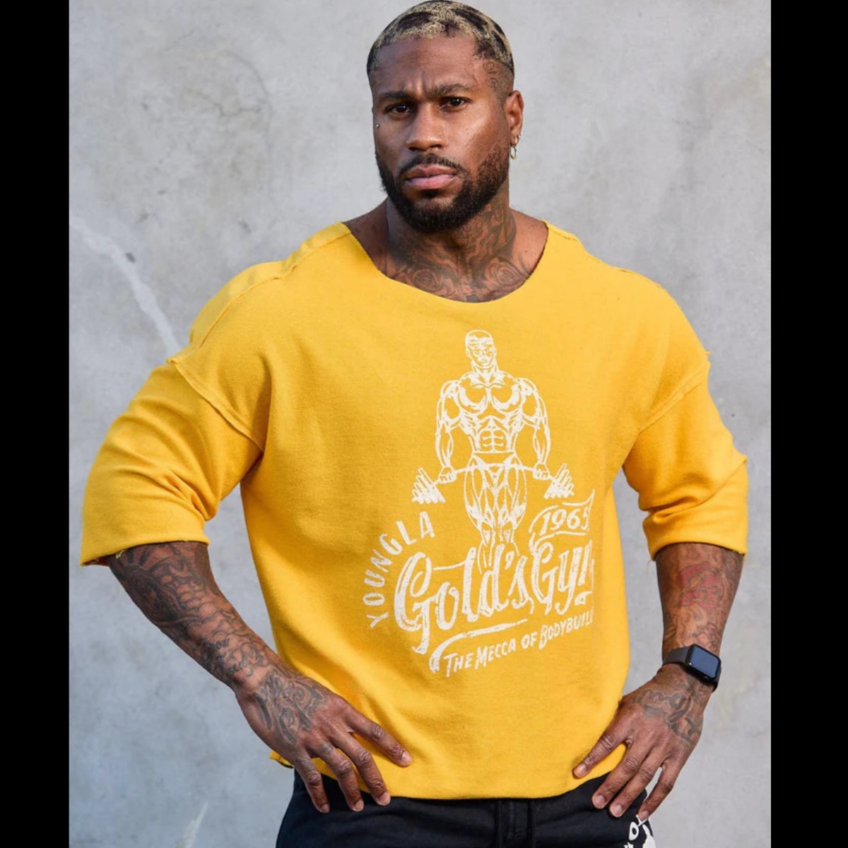 Żółta koszulka sportowa z graf – Yellow Streetwear Brand recenzja i cena