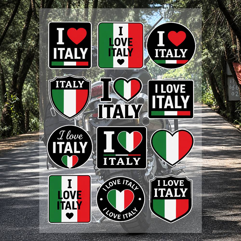 Zestaw naklejek marki A-Italy  – Streetwear Brand Italy recenzja i cena